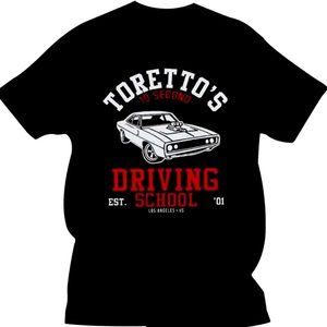 Toretto’s driving school furious T shirt size 6xl